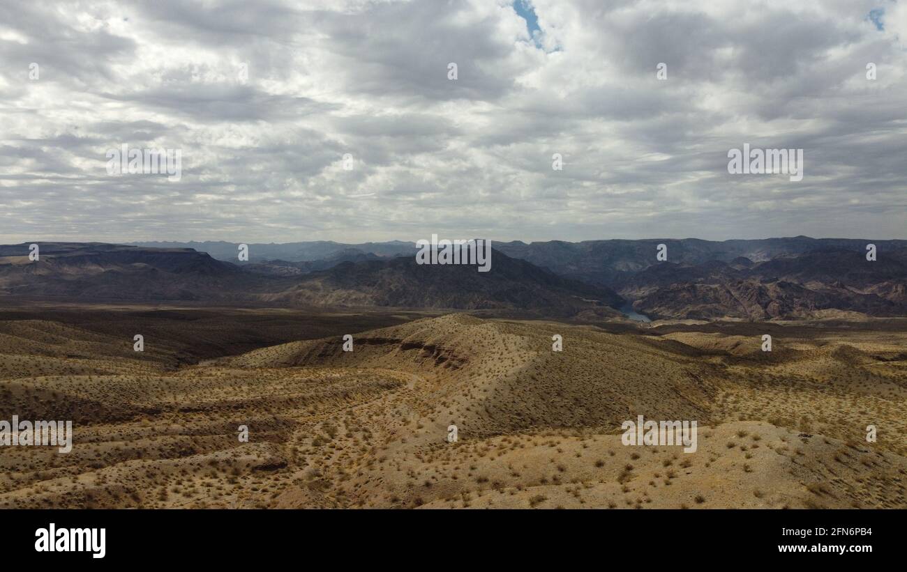 Foggy Mountain View Stock Photo - Alamy