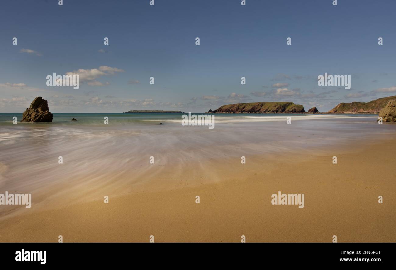Marloes Sands Beach, Pembrokeshire Stock Photo