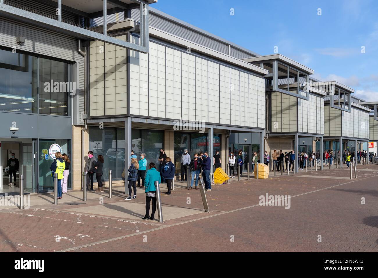 Fiona Elcock Centre, Edgar Road, Elgin, Moray, UK. 14th May, 2021. UK