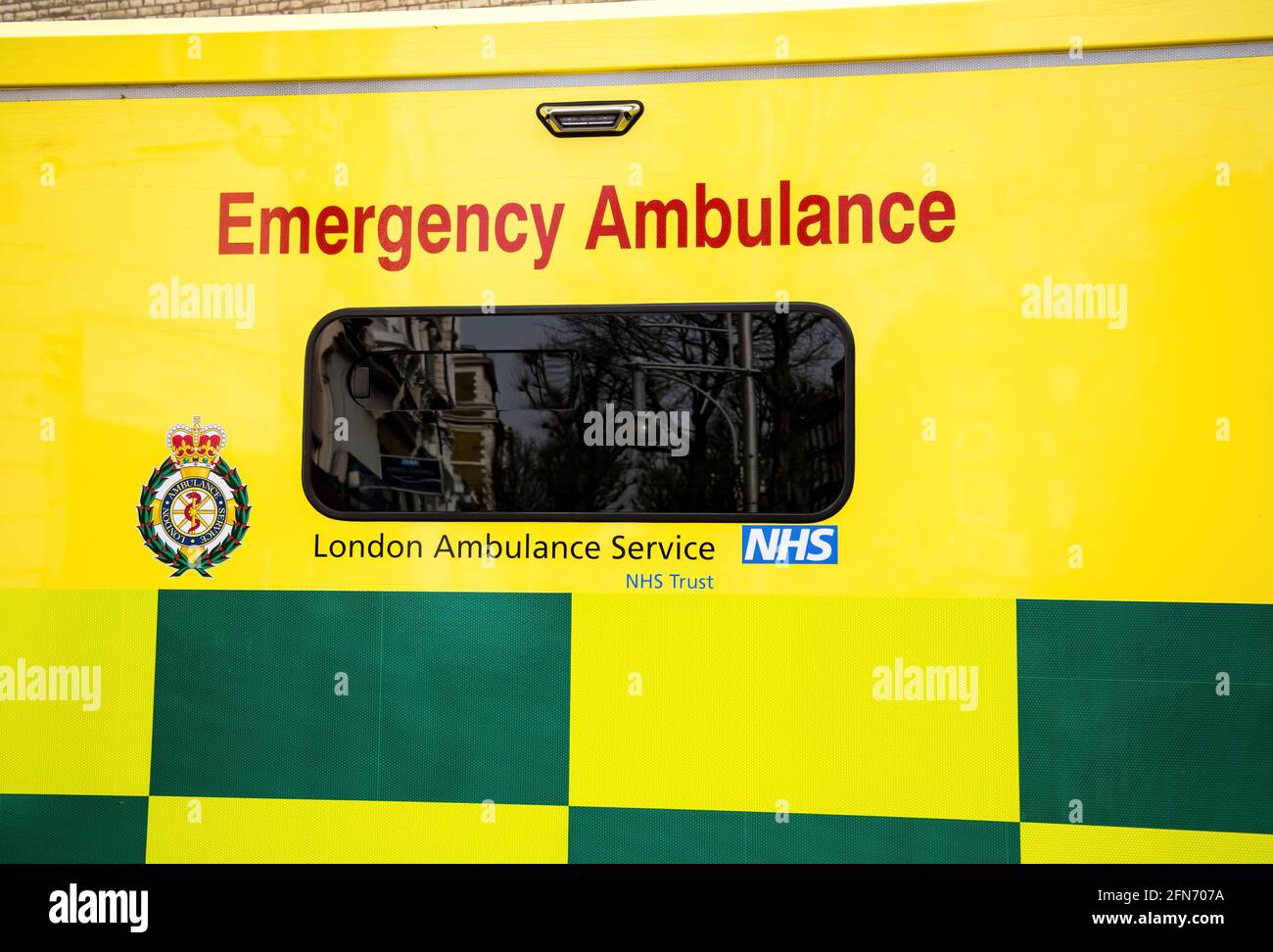 Emergency Ambulance London service of NHS trust van Stock Photo Alamy Emergency Ambulance London service of NHS trust van Stock Photo Alamy