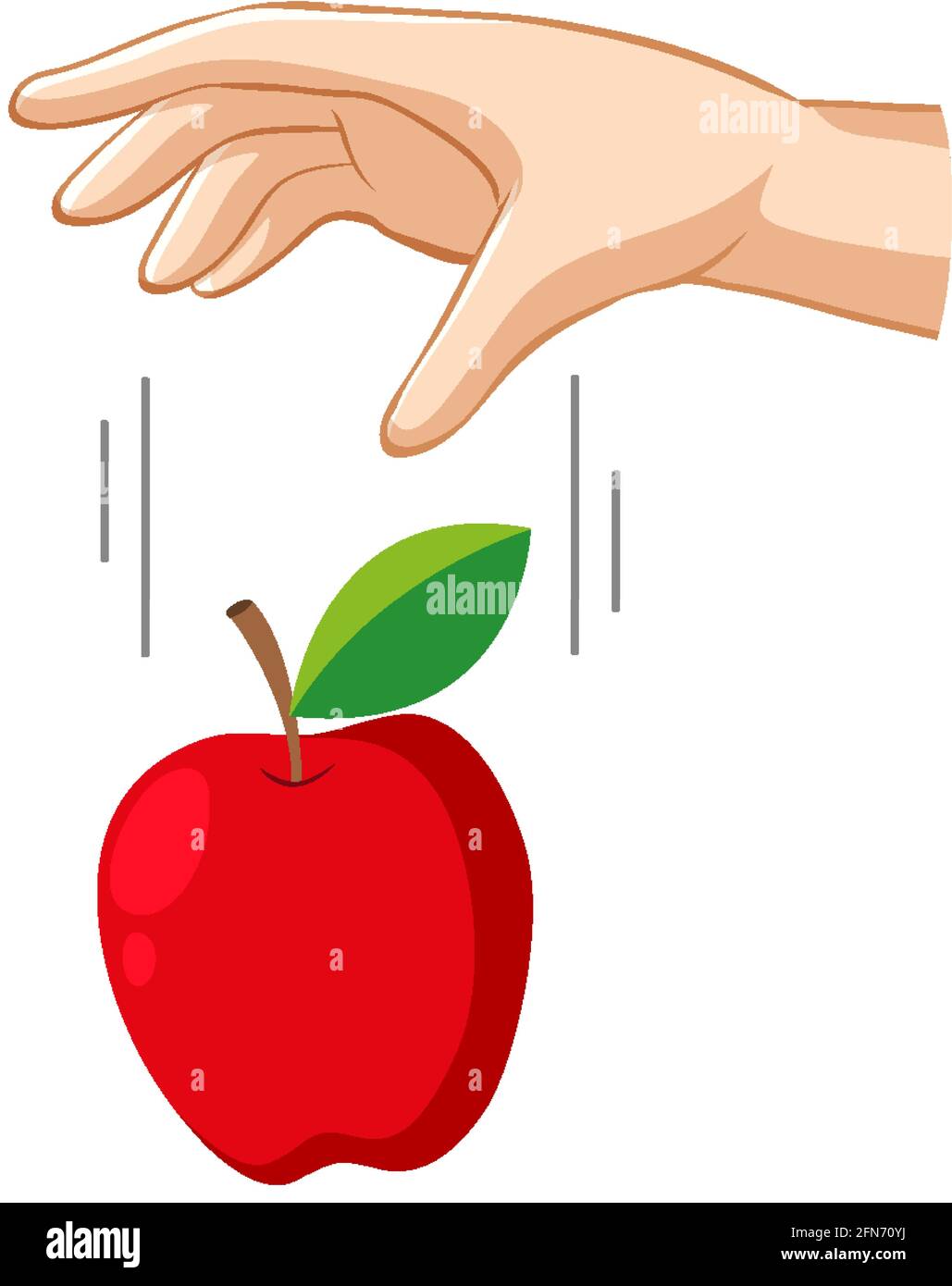 gravity apple clipart