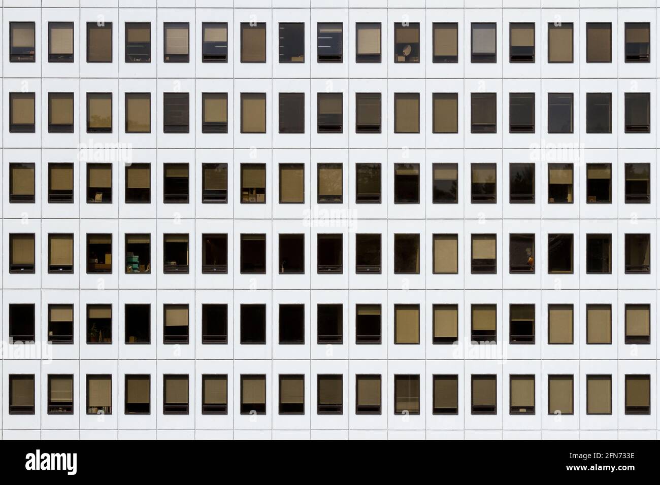Windows in an office building in Tokyo, Japan Stock Photo Alamy