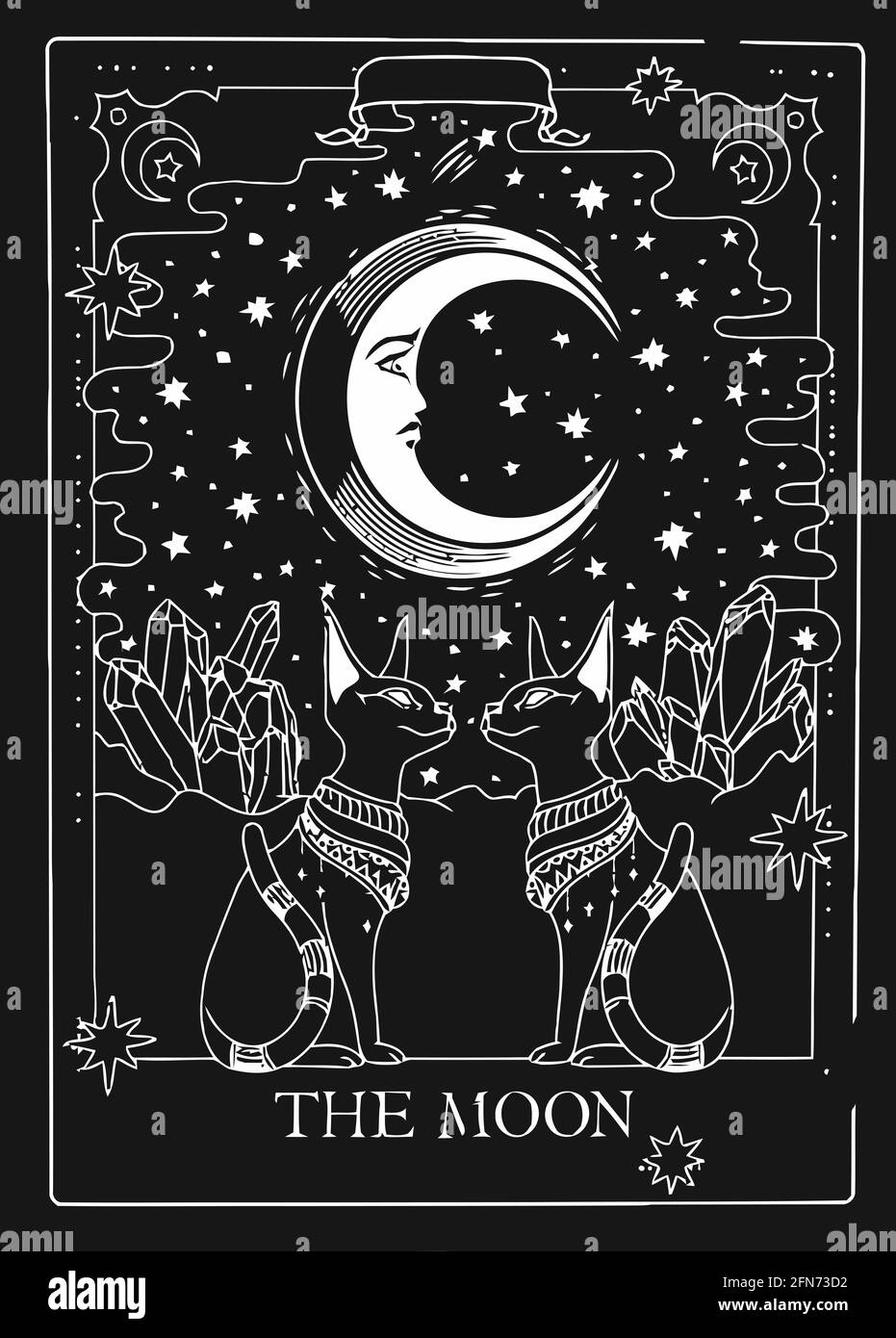 Tarot card Black and White Stock Photos & Images Alamy