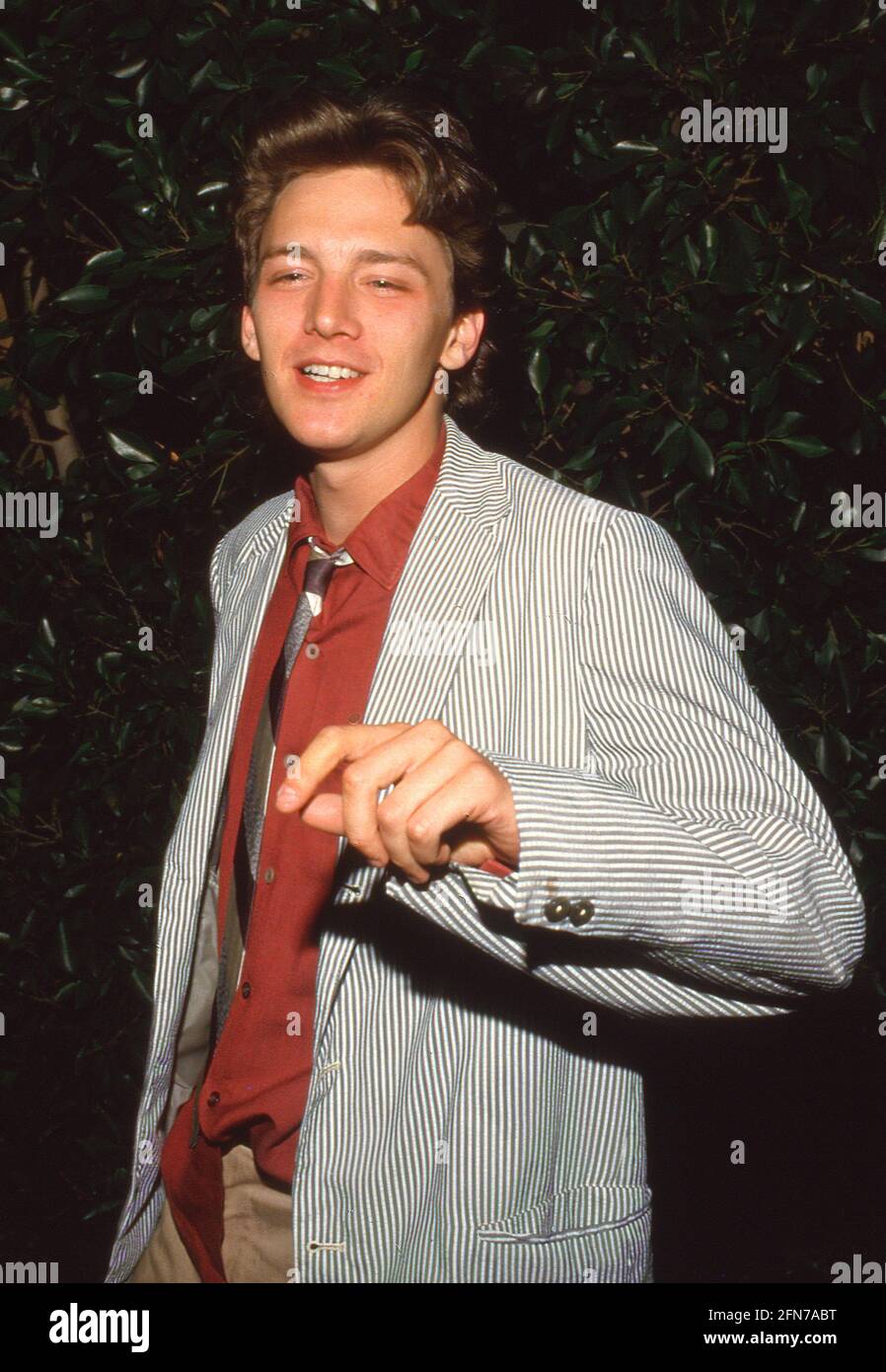 Andrew McCarthy 1985 Credit: Ralph Dominguez/MediaPunch Stock Photo - Alamy