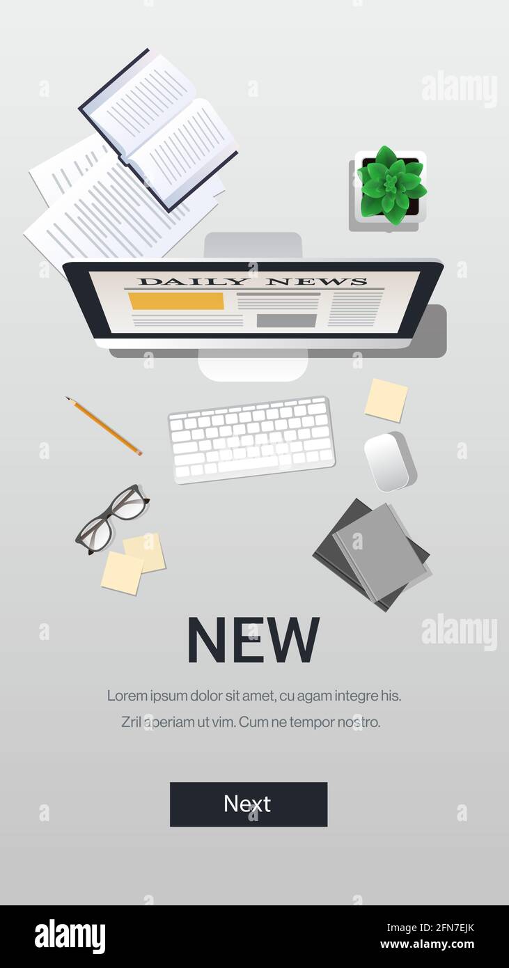 News articles Stock Vector Images Alamy