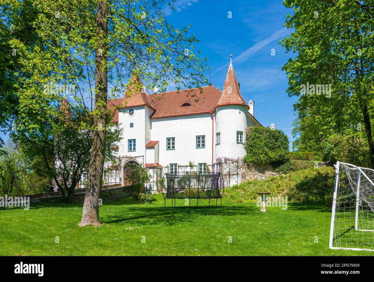 Ferschnitz: Schloss Senftenegg Castle in Mostviertel, Niederösterreich, Lower Austria, Austria Stock Photo