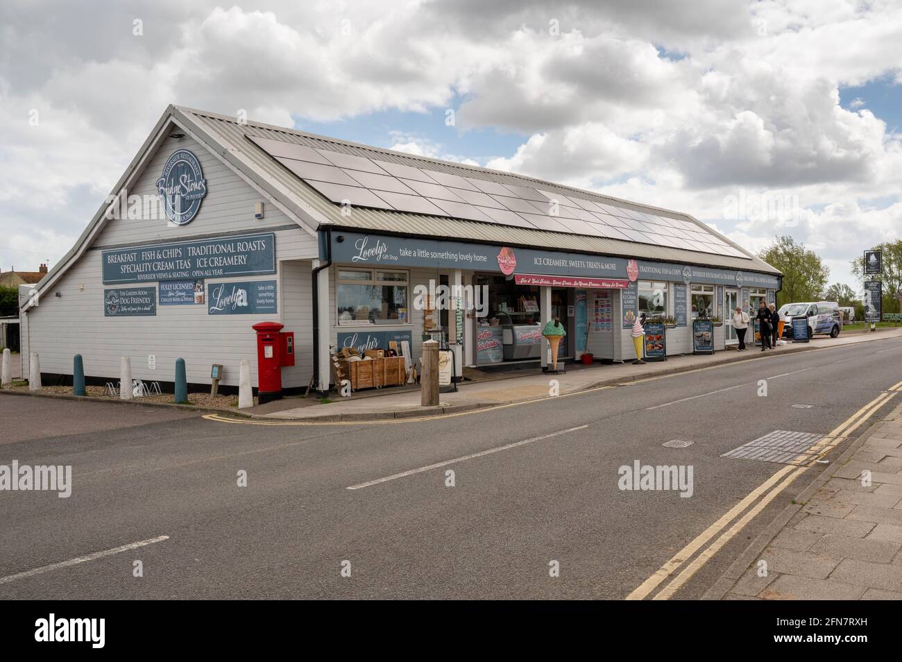 Bridge Stones Restaurant Potter Heigham Norfolk Stock Photo Alamy