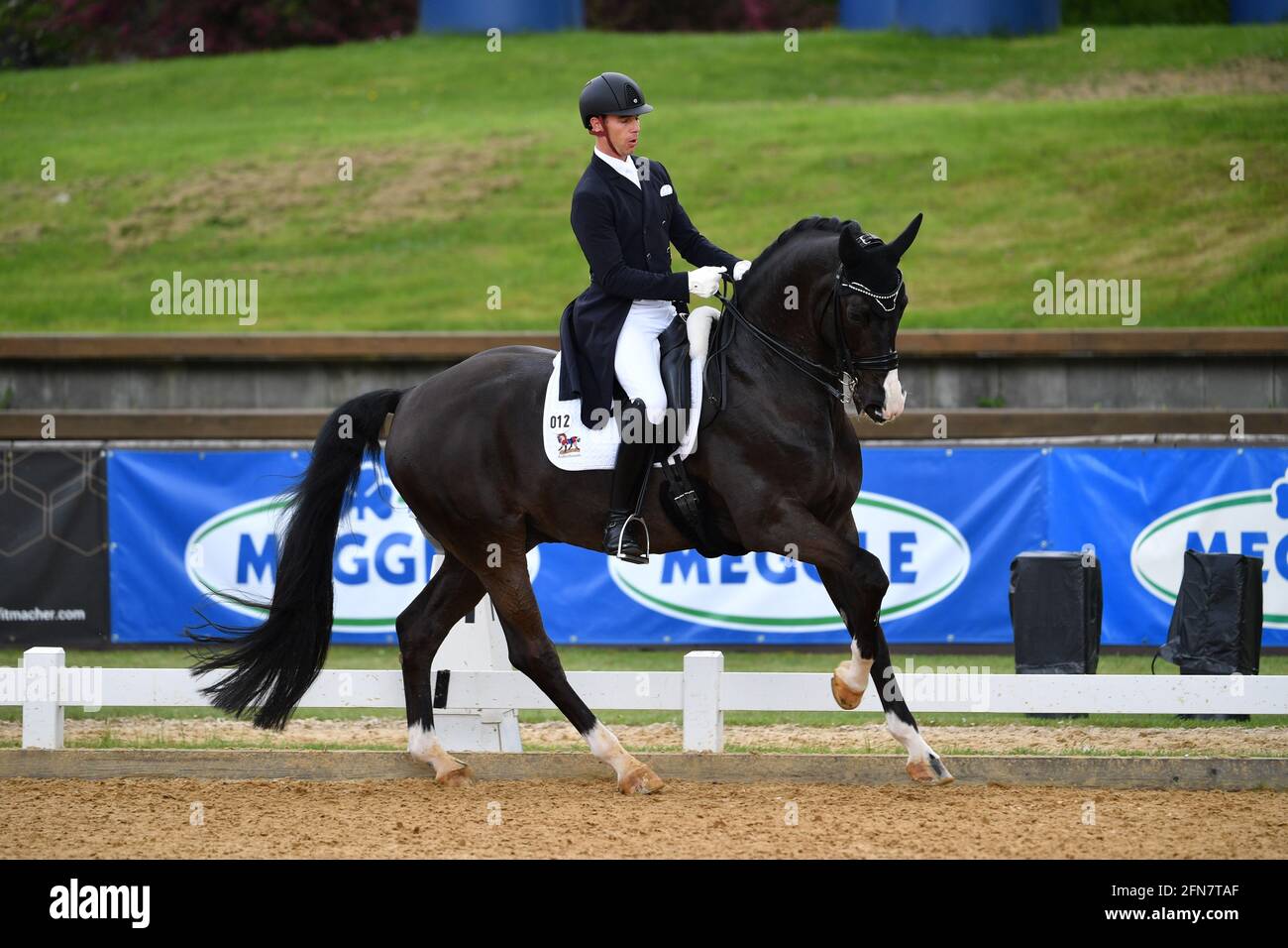 Muenchen-Riem, Olympia Reitanlage. 14th May, 2021. Benjamin WERNDL (GER ...