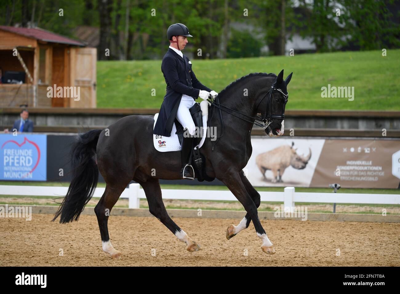 Muenchen-Riem, Olympia Reitanlage. 14th May, 2021. Benjamin WERNDL (GER ...