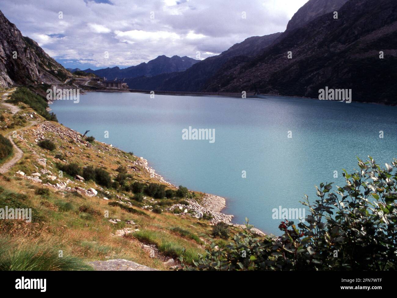 Lago di Teleccio, Parco Nazionale del Gran Paradiso Stock Photo