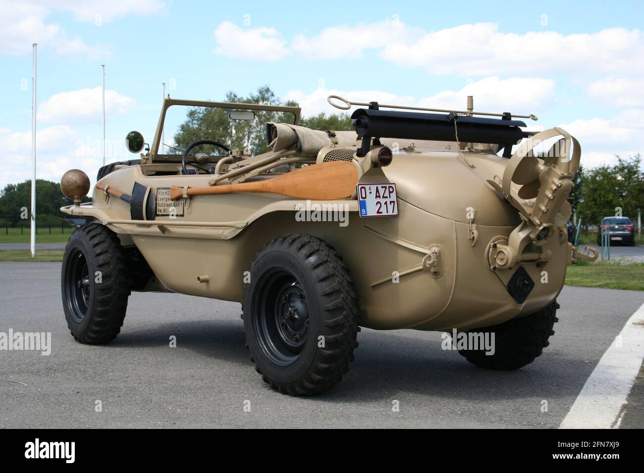 Volkswagen KdF Schwimmwagen Typ 166 1943 Stock Photo