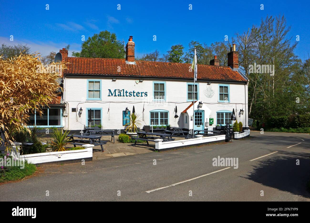 Broadland Village Norfolk High Resolution Stock Photography and Images