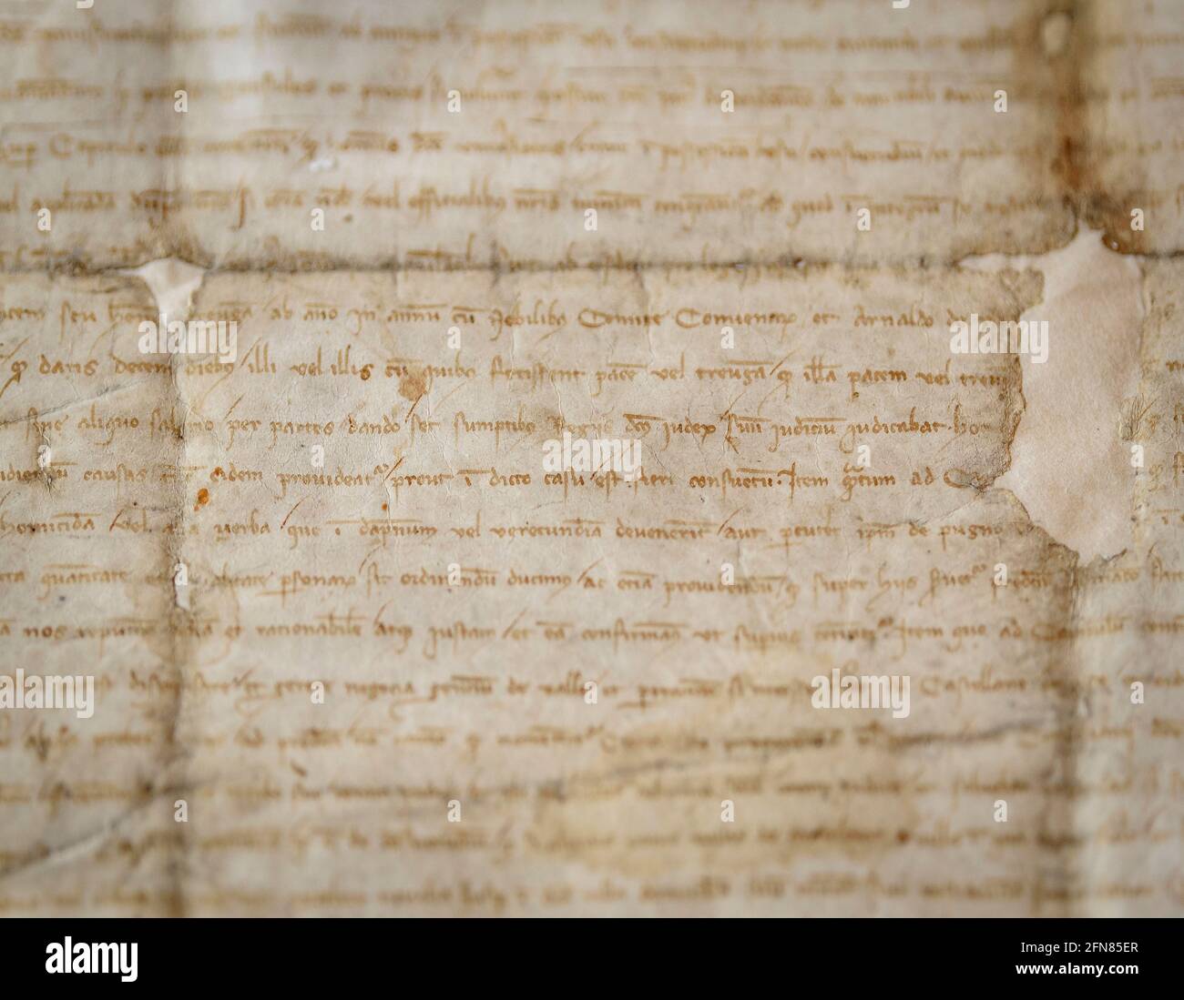 Original historical document of Era Querimònia, which grants the