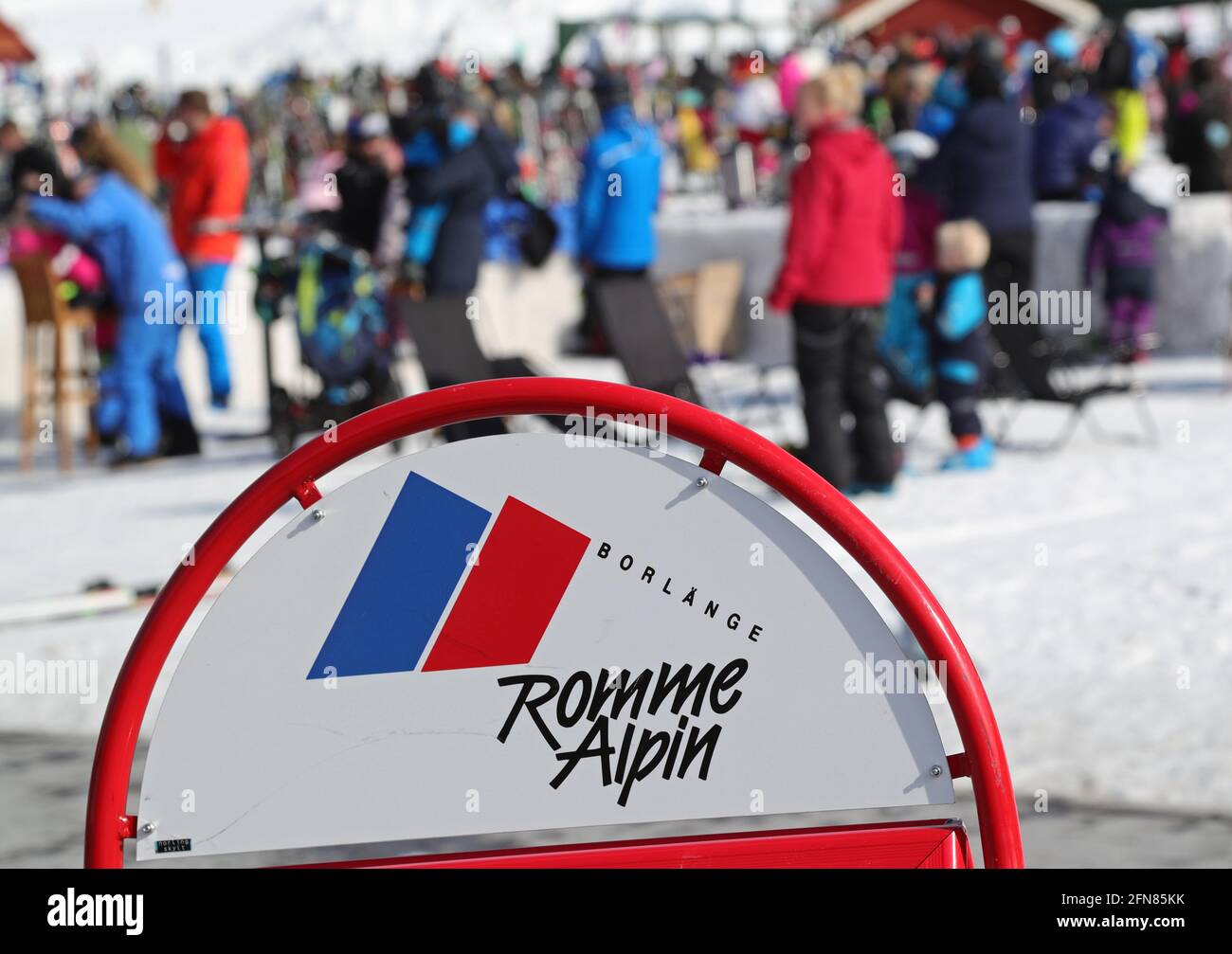Romme alpin sweden ski hi-res stock photography and images - Alamy