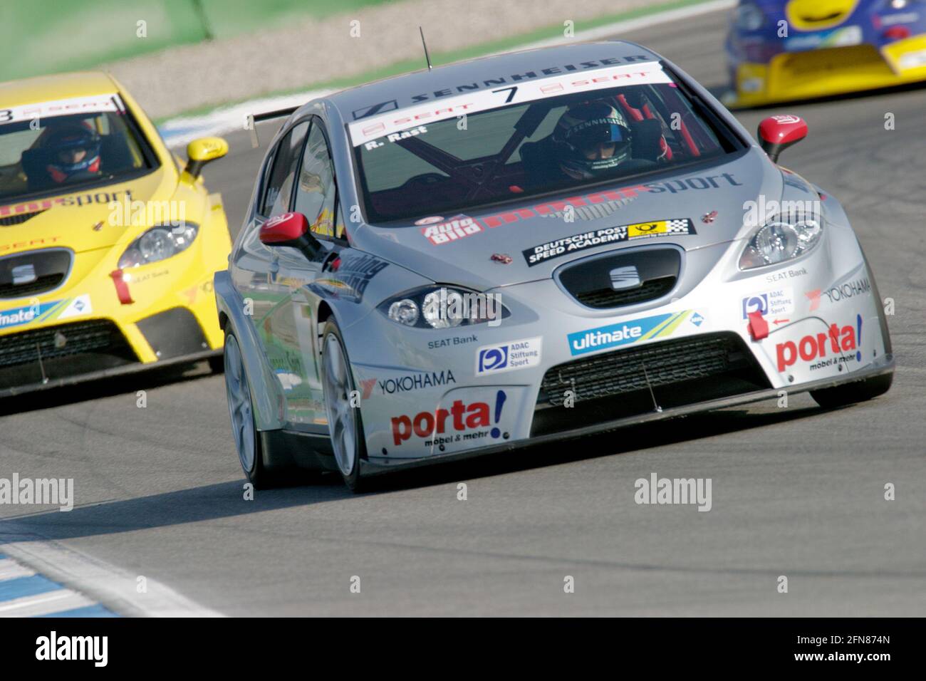 Rene Rast, GER, Seat Leon Supercopa, Hockenheim, Germany Stock Photo