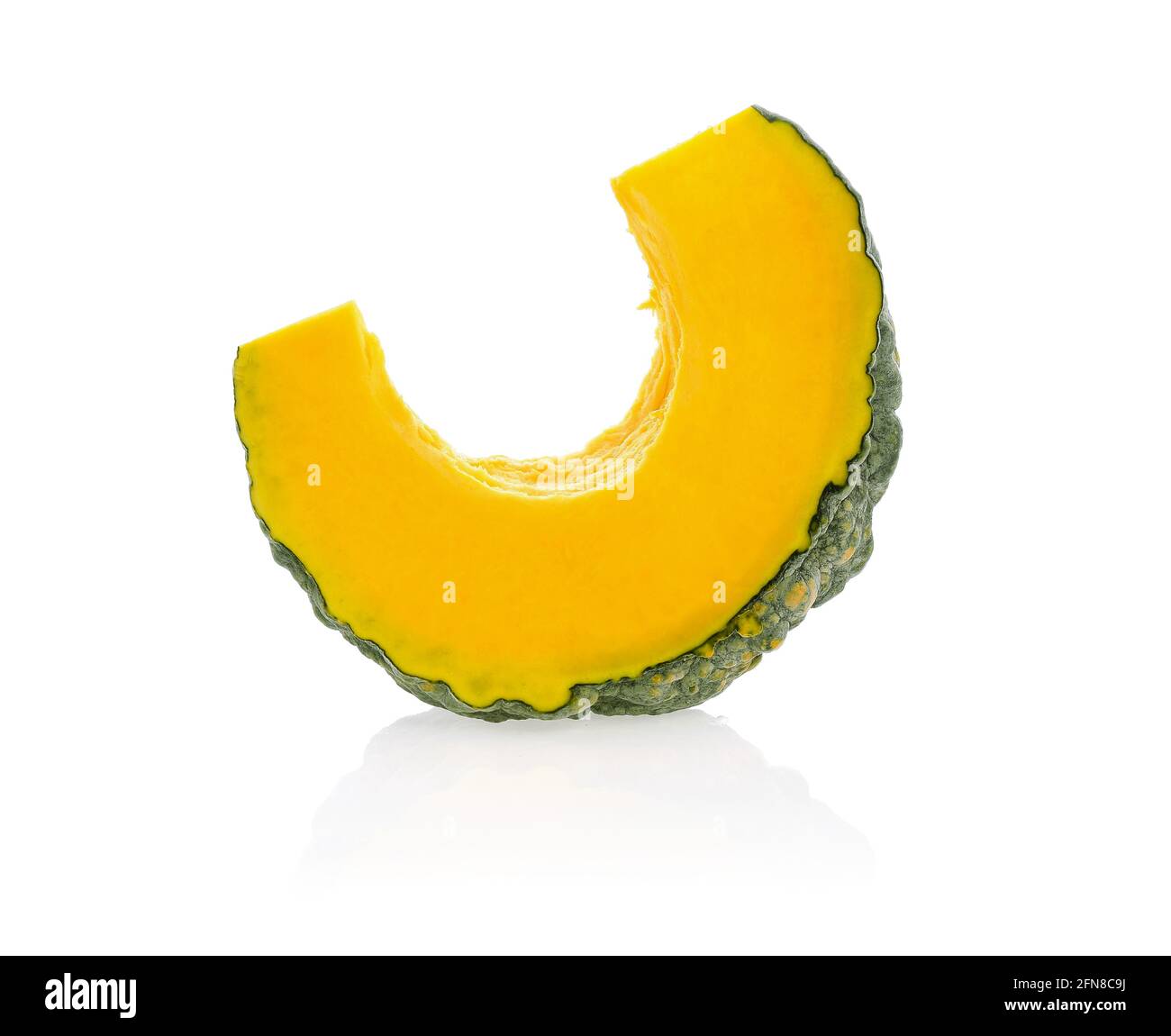 Green pumpkin isolated on white background Stock Photo - Alamy