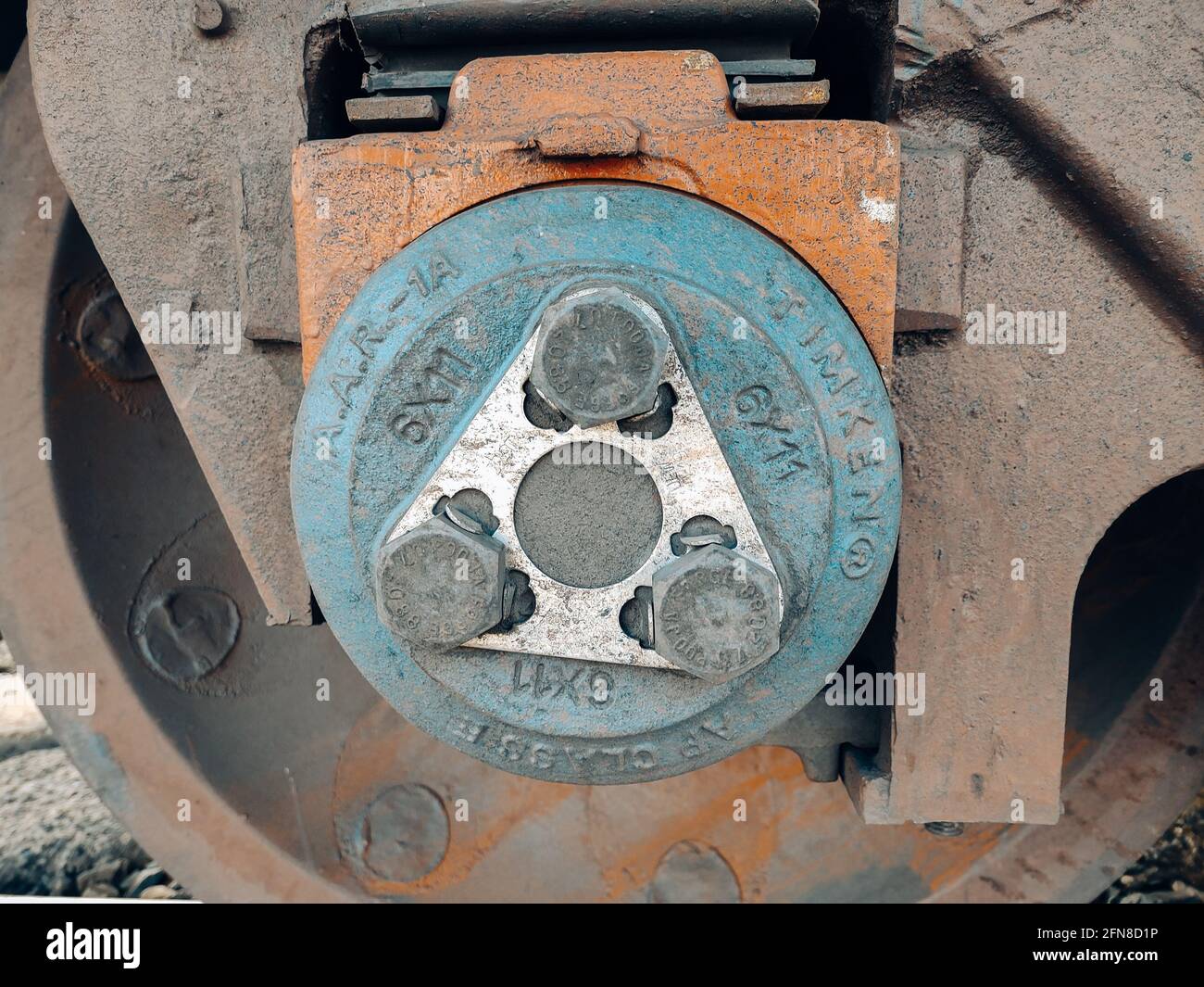 indian railways freight goods train wheel parts Stock Photo Alamy