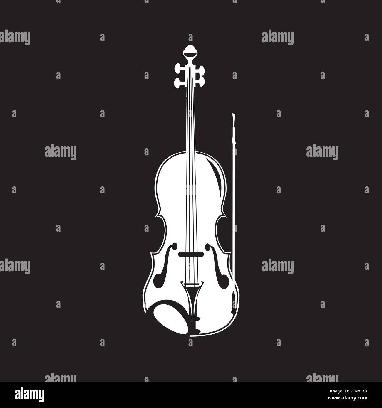 Vector illustration of violin, white template Stock Vector Image & Art - Alamy Vector illustration of violin, white template Stock Vector Image & Art - Alamy