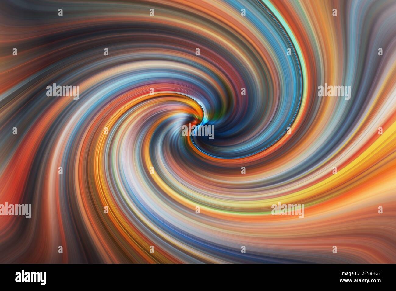 colorful spinning , Mixing Color Blender twisted and Twirling shade of vivid colors abstract for background. Stock Photo
