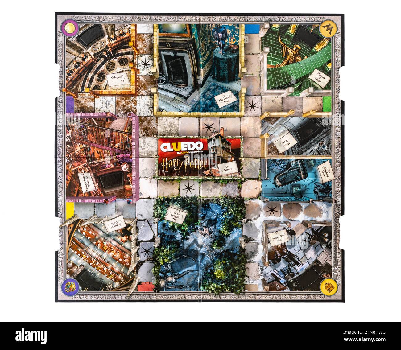 Harry Potter Cluedo Game Board Stock Photo - Alamy