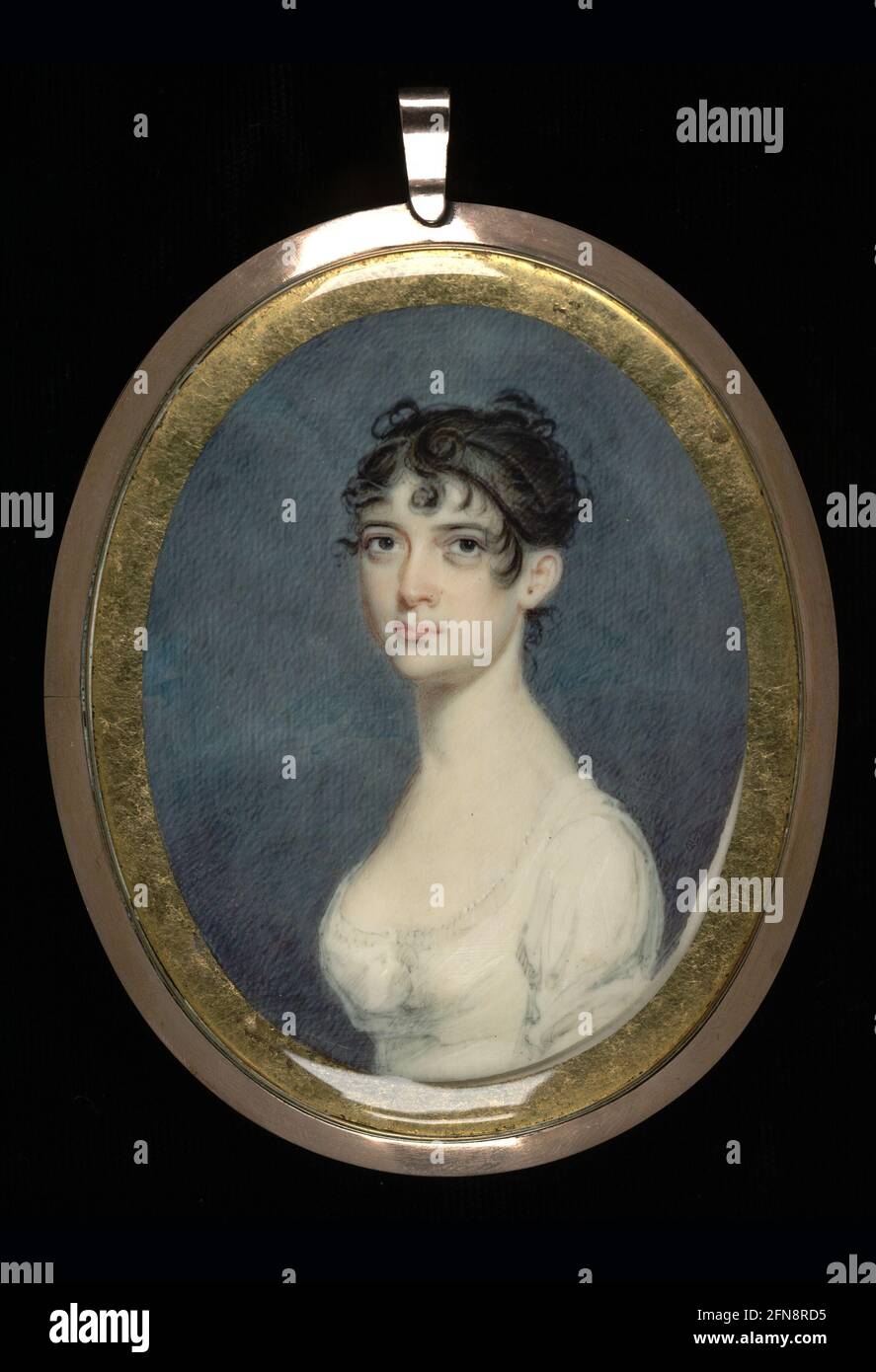 Miriam Etting Myers, ca. 1805. Stock Photo