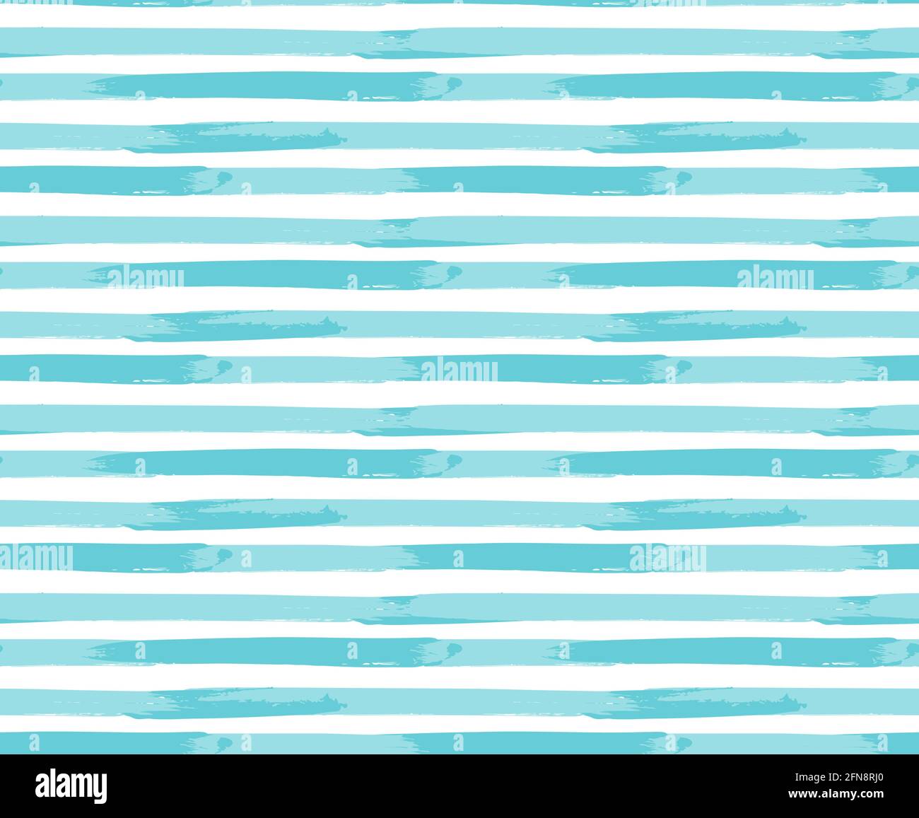 Stroke blue seamless pattern. Hand made vector illustration for wrapping paper, cloth, textile, fabtic. Stock Vector