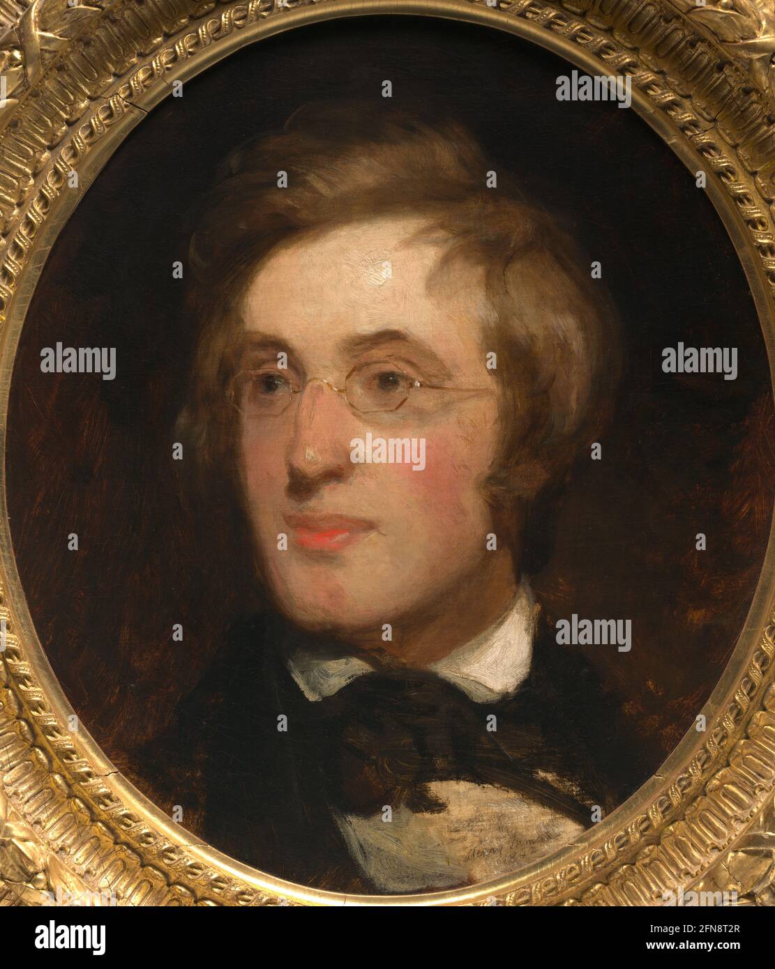 Daniel Huntington, 1842. Stock Photo