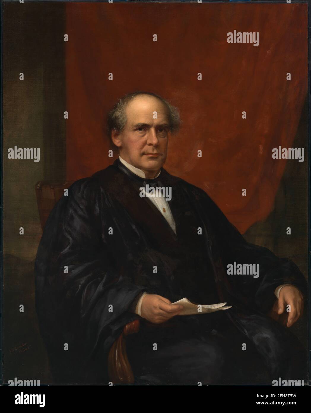 Salmon P. Chase, c. 18641873 Stock Photo Alamy