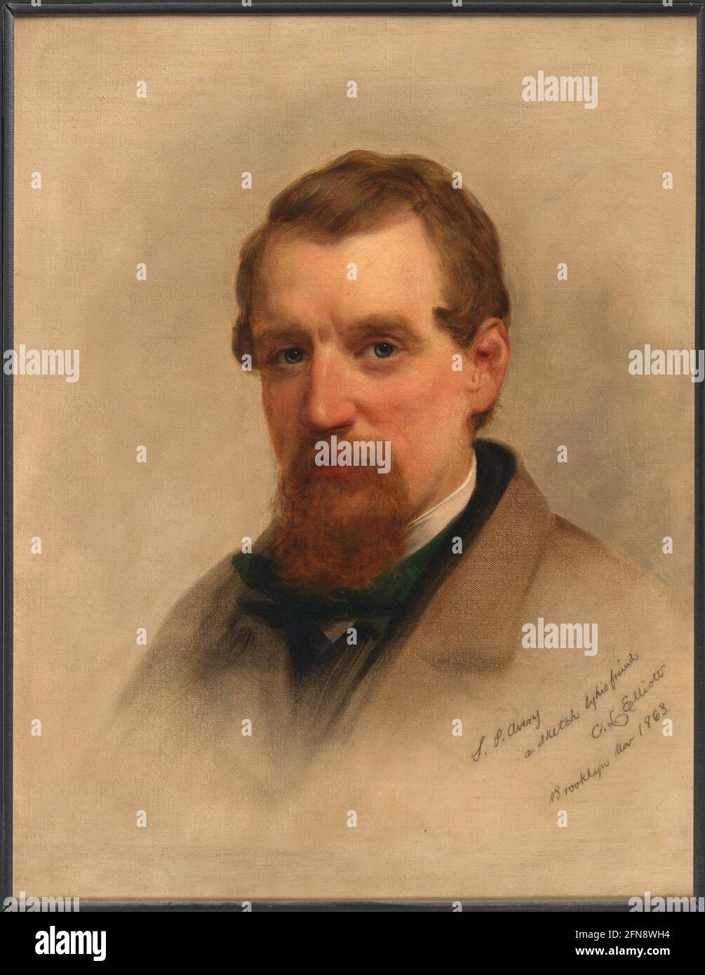 Samuel Putnam Avery, 1863. Stock Photo