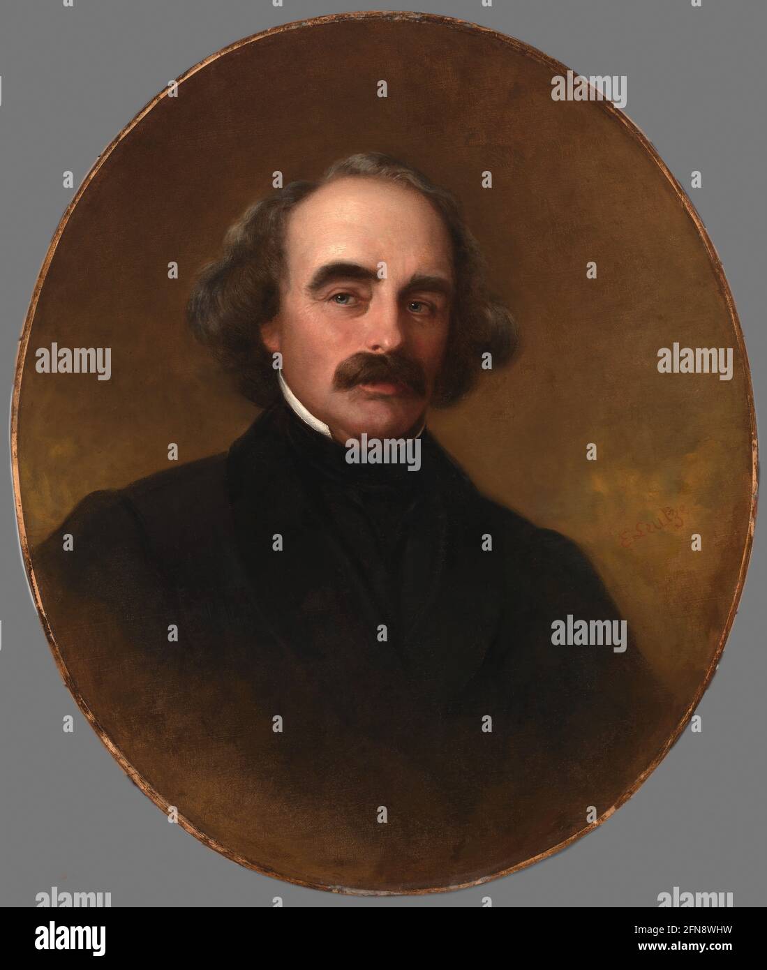 Nathaniel Hawthorne, 1862 Stock Photo - Alamy