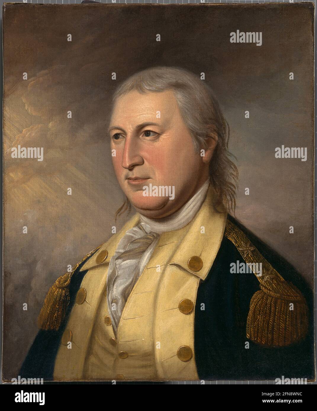 Horatio Gates, c. 1782. Stock Photo