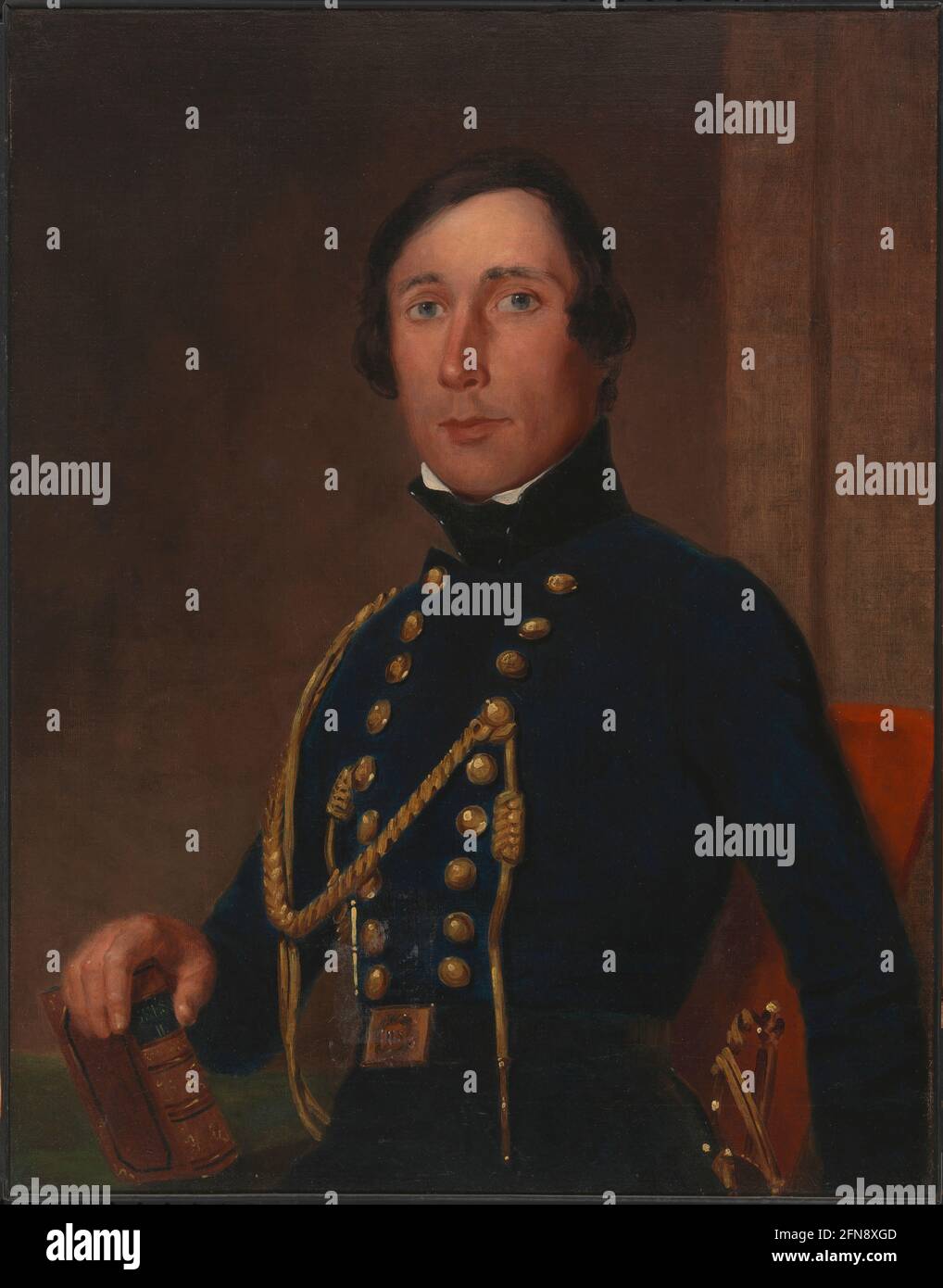 Colonel William Shakespeare King, ca. 1825. Stock Photo