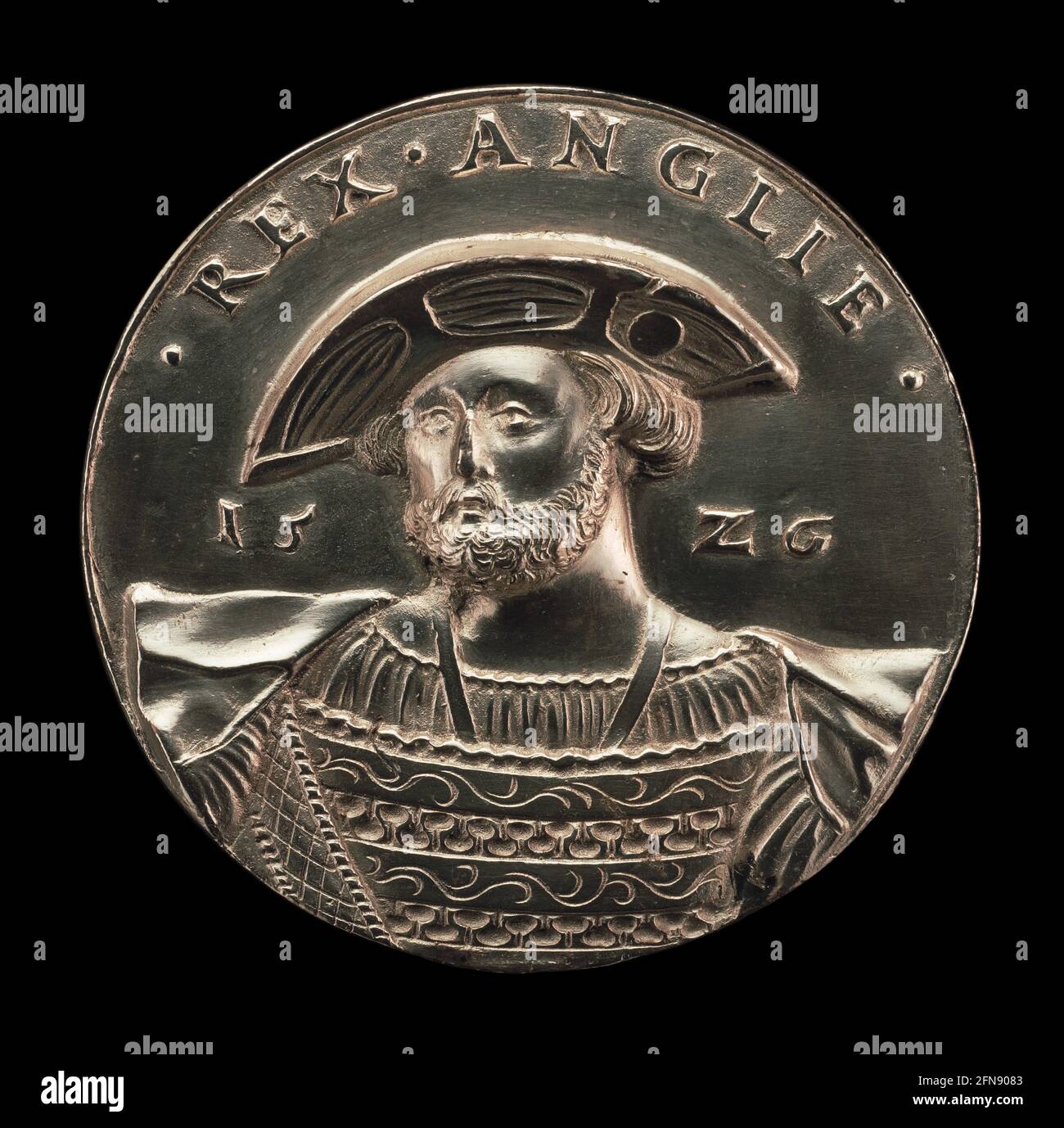 Henry VIII, 14911547, King of England 1509 [obverse], 1526 Stock Photo