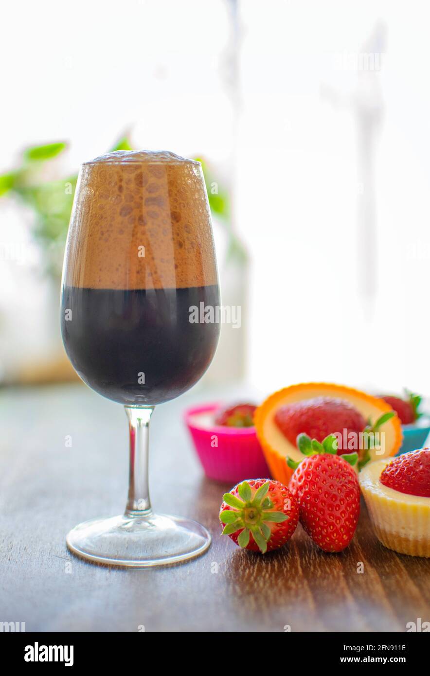 Home brewed beer Stock Photo Alamy