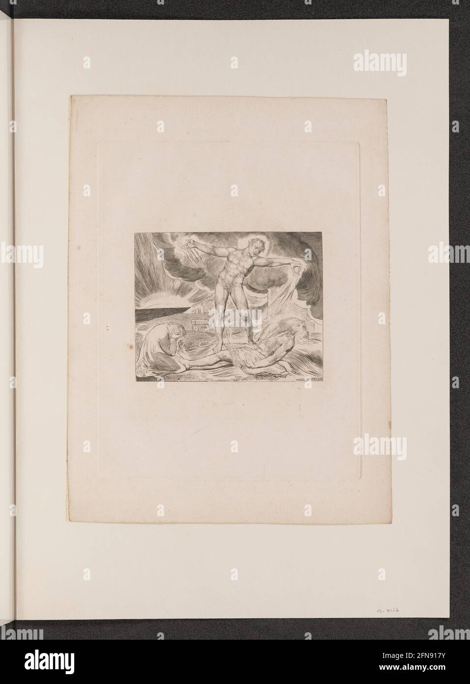 Satan Smiting Job with Boils, 1825 Stock Photo - Alamy