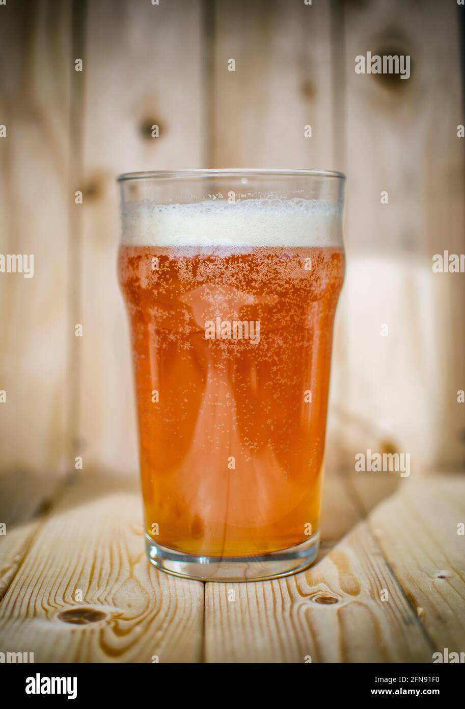 Home brewed beer Stock Photo Alamy