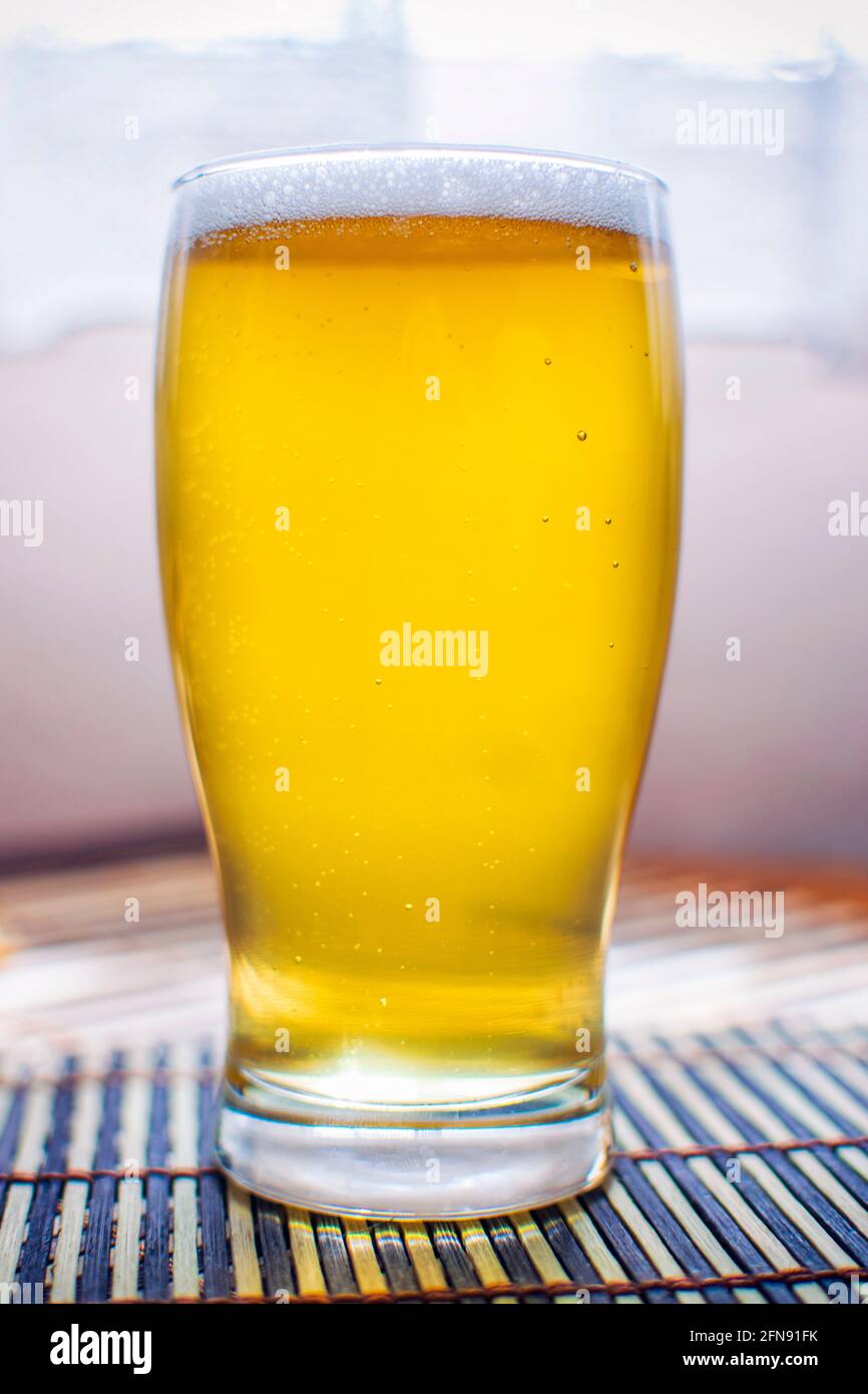 Home brewed beer Stock Photo Alamy