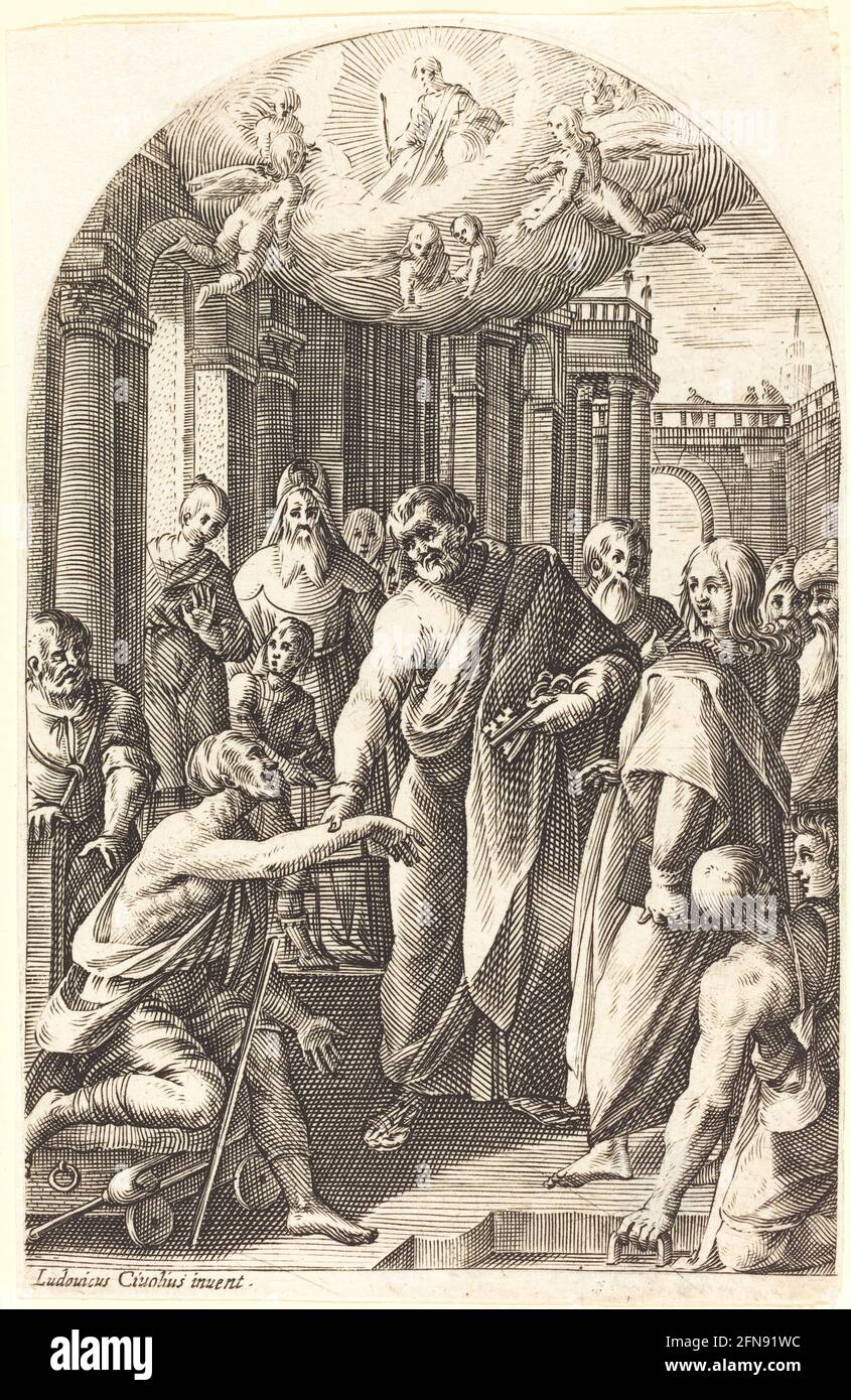 Healing apostle peter hi-res stock photography and images - Alamy