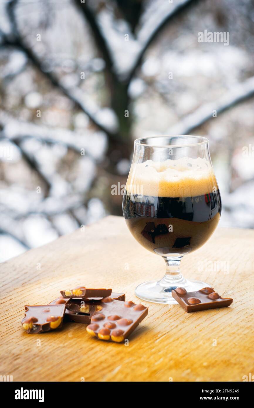 Home brewed beer Stock Photo Alamy