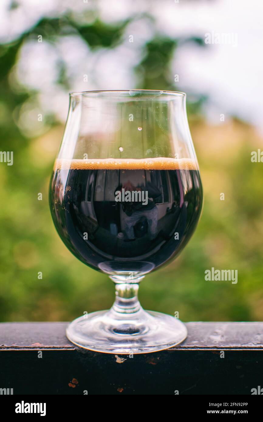Home brewed beer Stock Photo Alamy