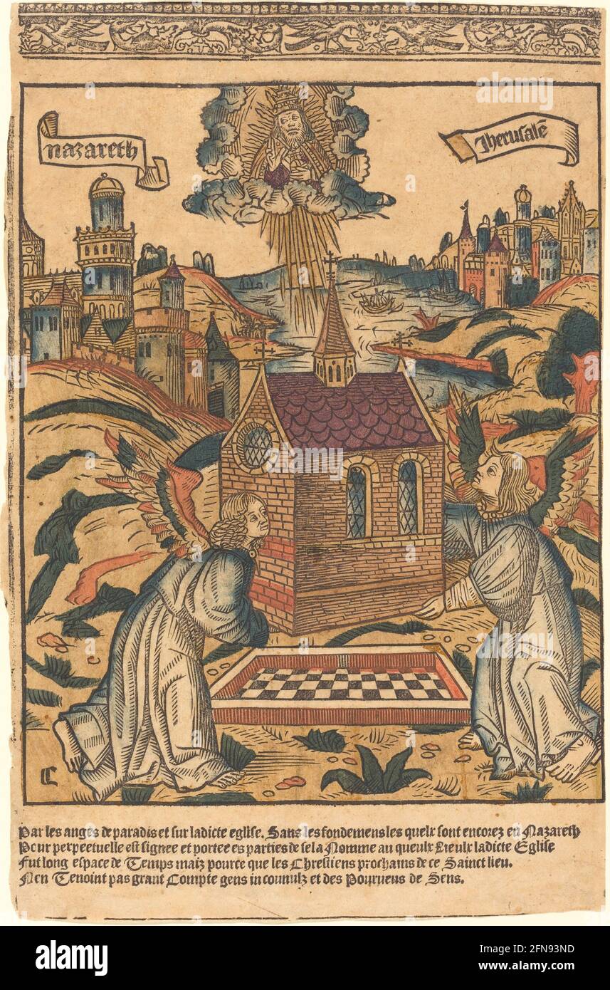 The Transportation of the Holy House of Loreto, 1494 Stock Photo Alamy