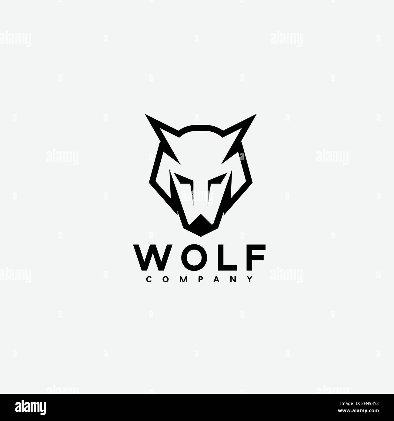 Werewolf Head Logo