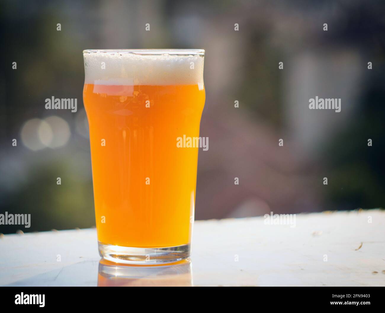 Home brewed beer Stock Photo Alamy