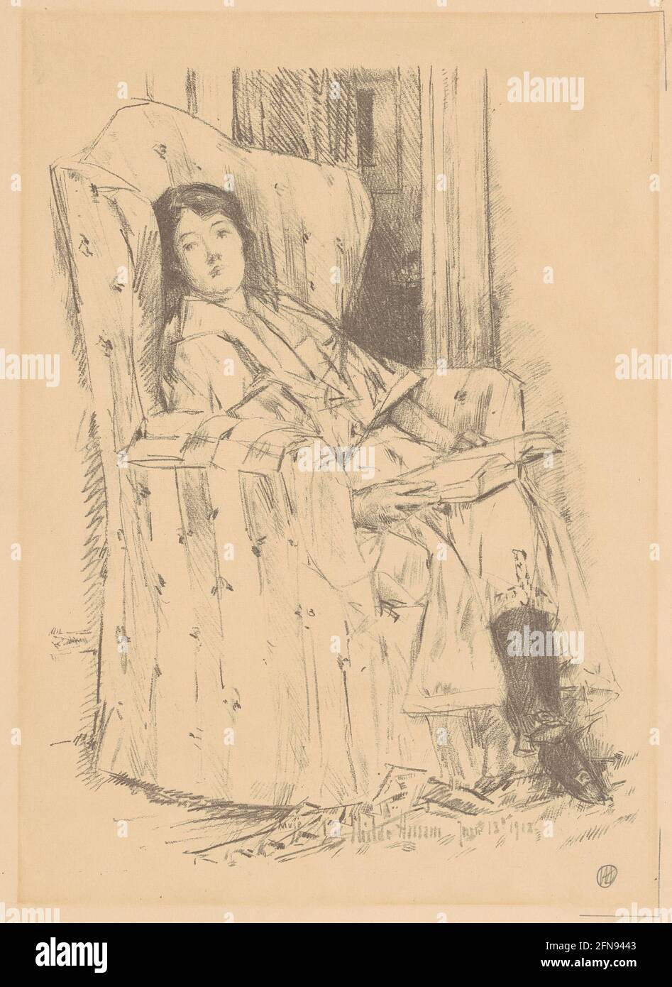 Woman in deshabille hi-res stock photography and images - Alamy