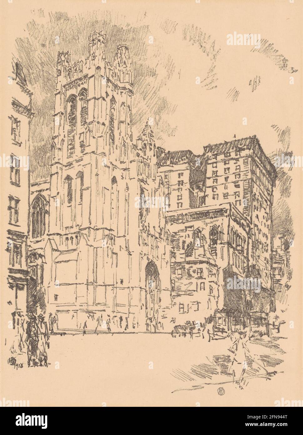 St. Thomas, New York, 1918 Stock Photo Alamy