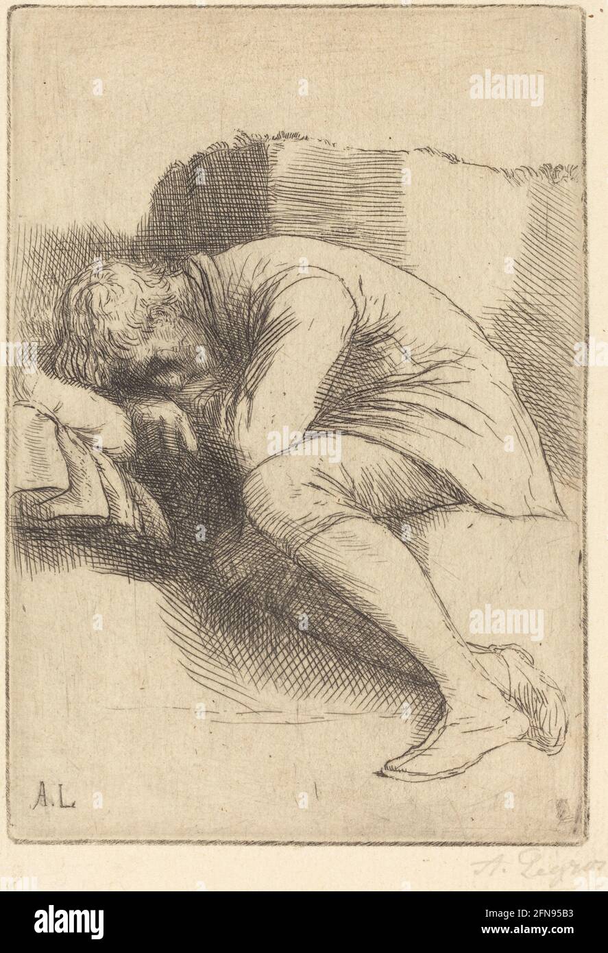 Sleeper Un Dormeur Stock Photo Alamy