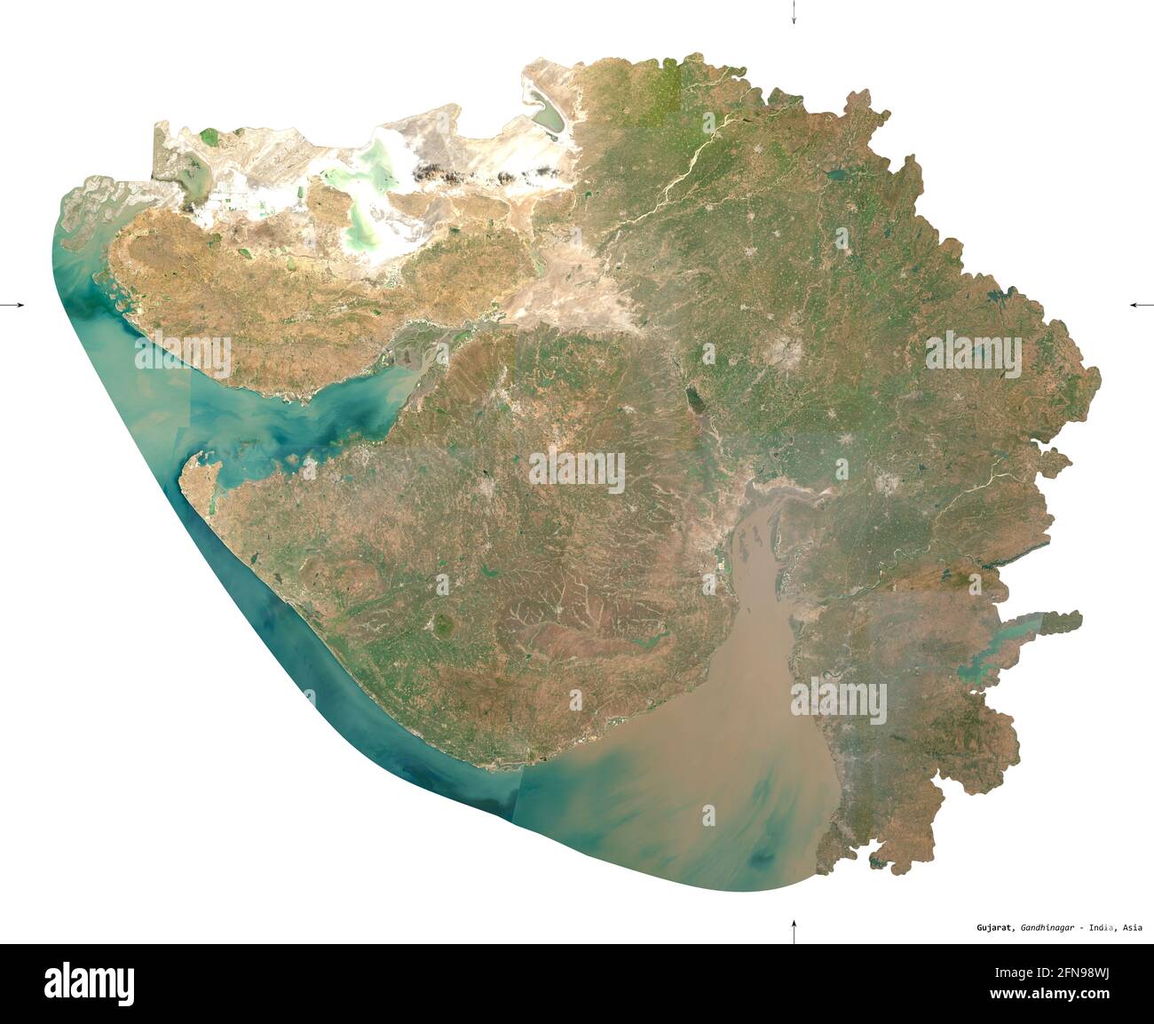 Gujarat location map Cut Out Stock Images & Pictures Alamy