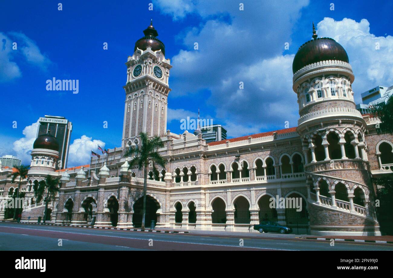 Malaysia The parliament house in Kuala Lumpur City at night