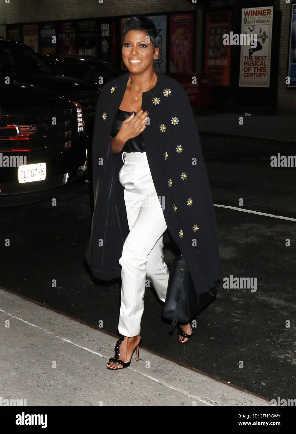 New York NY 20200116 Tamron Hall at The Late Show With Stephen