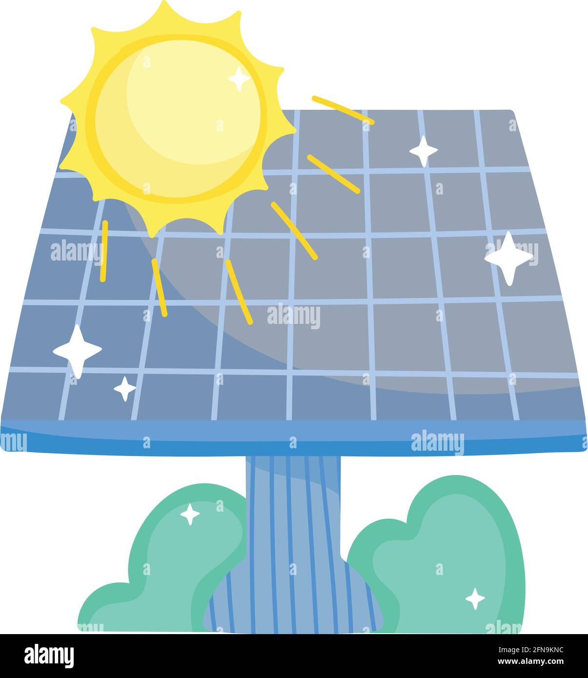 green energy solar panel Stock Vector Image & Art - Alamy